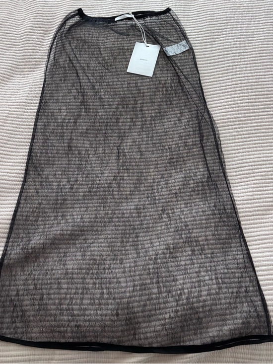 Amomento Dresses & Skirts - Amomento Sheer Black Lace Maxi Skirt NWT size 0 (fits S/M)